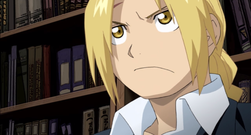 pixelghosties:  sofiakkuma:  the-masked-barona:  So with all the ish that Edward Elric goes through, did anyone else realize that a rock is the thing that leaves a scar FOR 21 EPISODES.  That’s a third of the series. For a third of the series- with