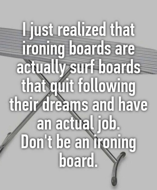 Don&rsquo;t be an ironing board. ‍♀️