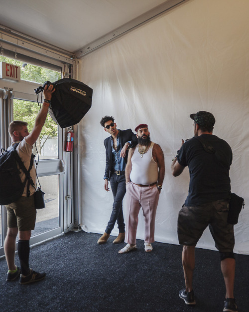 Chromeo BTS Lollapalooz 2018Photography Elizabeth De La Piedra