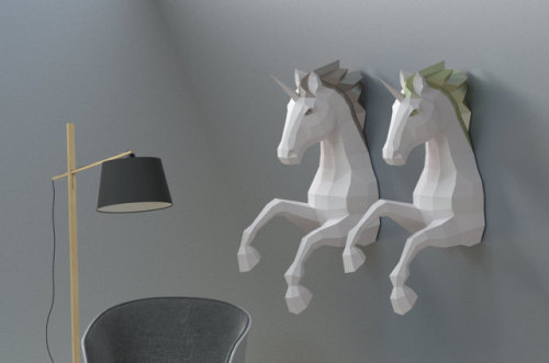 Energetic DIY Paper Sculptures Designed to Leap from Your Walls Looking for an unconventional way to