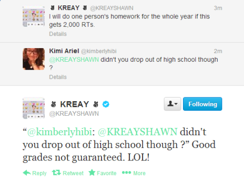 snorlaxatives:  I’M LAUGHING SO HARD I LOVE KREAYSHAWN 