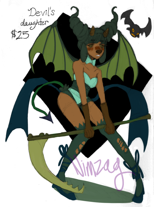 (open) devil&rsquo;s daughter adopt &gt;v&lt; paypal only!