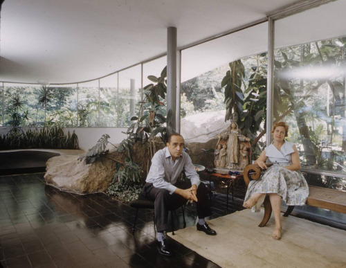 friendsxfamily - Brazilian architect Oscar Neimeyer and his...