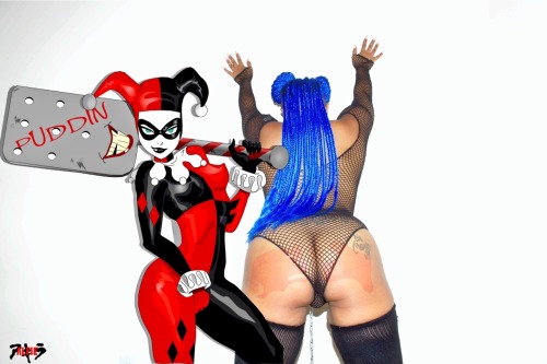 chokesngags:  I truly enjoyed being Harley’s pet for the day!Another addition to the #PervertLife series via pandareemyArt x Alfie_AkiraPhoto x soullessrobot​Concept x pandareemy​