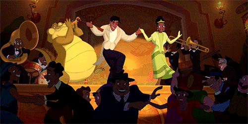 reese-witherspoon:Dancing in Film: Princess and the Frog (2009) dir. John Musker and Ron ClementsCho