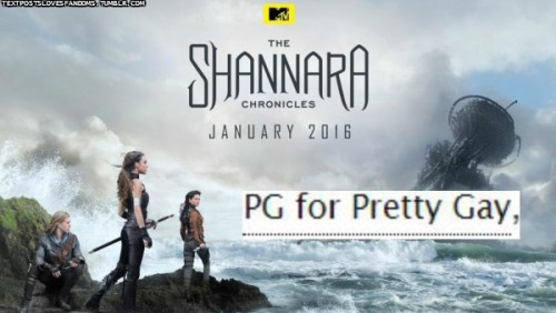 The Shannara Chronicles vs Ao3 tags  Part 1/??