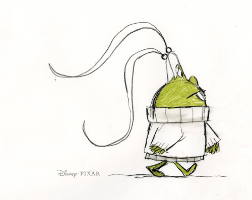 Disgust character designs for Inside Out by Chris Sasaki