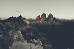 heimaland:  The three peaks of Lavaredo (by Weisimel)