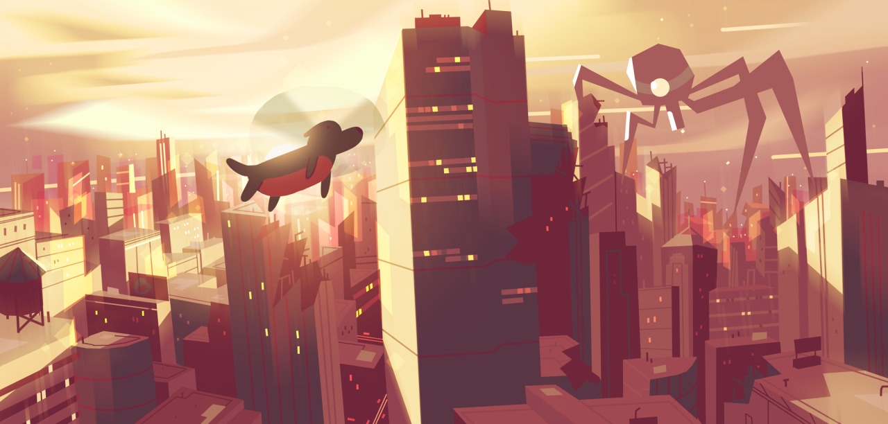 kevindart:  DOGCOPTER 3 - IN 3D! Here are some keys I painted for the Dogcopter trailer