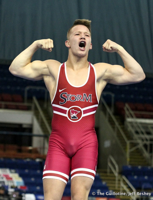 wrestlingisbest: Gavin Nelson, Minnesota Storm Pic The Guillotine/Jeff Beshey 