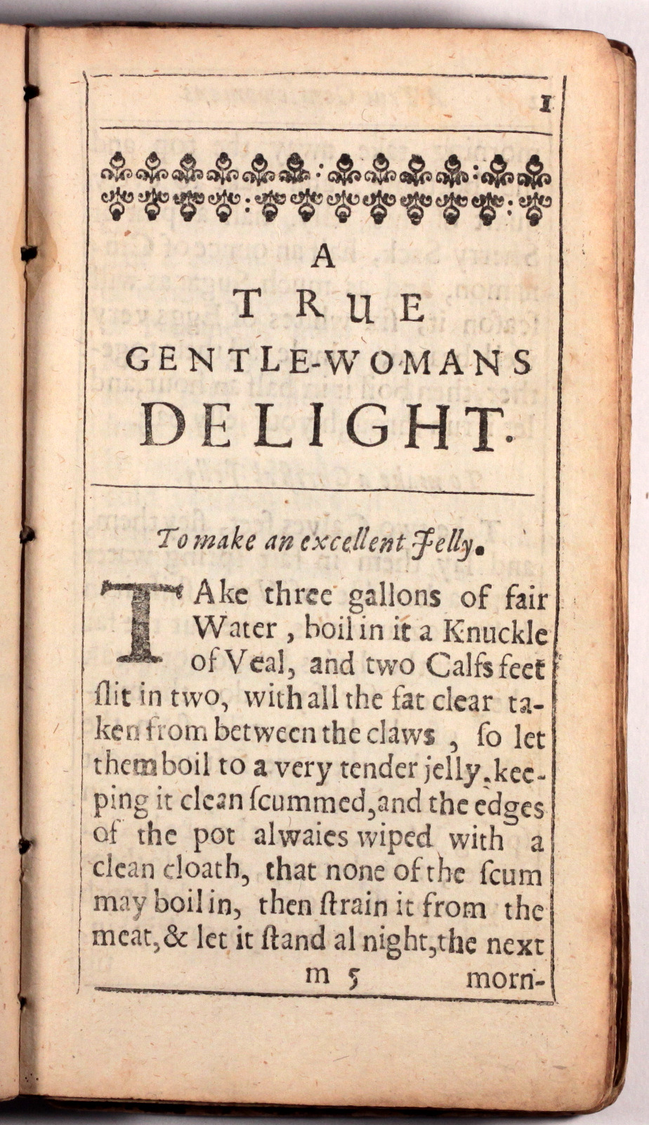 michaelmoonsbookshop:  A True Gentlewoman’s delight printed in 1659 Rare 17th century