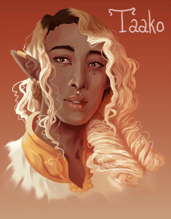 catsi:i’ve wanted to draw a portrait of my Taako design for months but haven’t had the skillset to do it but now after trying and failing 3 discrete times i’ve finally drawn a portrait of the boy!! 