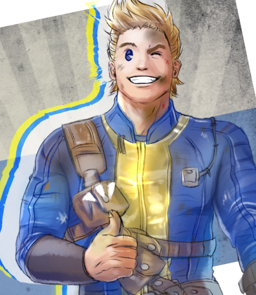 btanselanoican:I haven’t played Fallout yet but a lot of people been saying that Mirio looks a lot l