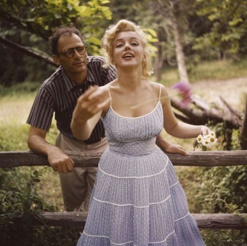 twixnmix - Marilyn Monroe and Arthur Miller photographed by Sam...