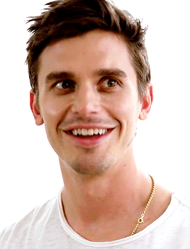 queereyegifs: antoni’s smile here just needed a gif set of its own