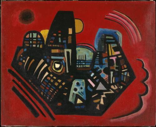 Wassily Kandinsky, Black-Red, 1928 