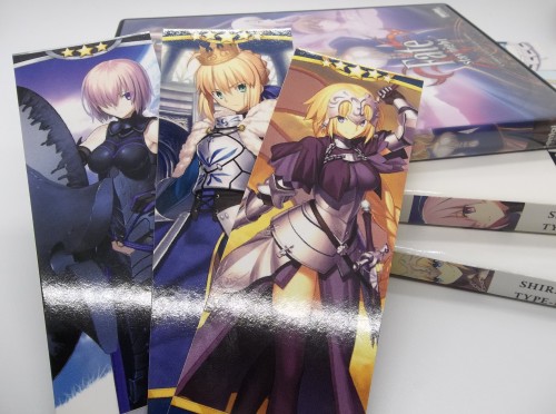 FGO Summoning Card Bookmarks - Altria, Mash, JeanneRounding off July 4th weekend, I finally reveal: 
