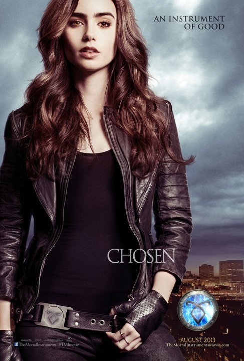 tmisource:  High-Res versions of Clary and Jace character posters from Yahoo! Movies 