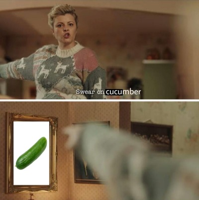 mintytrifecta:Respect the cucumber or suffer