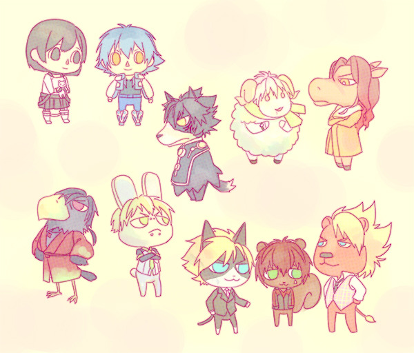 mirikade:  밍나! 동숲 야로제! ^p^三^p^ 