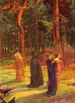 briarpit:  Byam ShawA Dirge, 1899