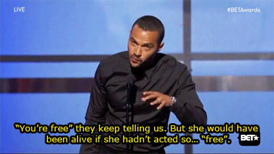 first-officer-kirkman: Jesse Williams BET Humanitarian Award Acceptance Speech