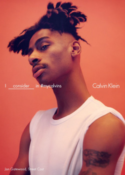 black-boys:  Jan Gatewood by Tyrone Lebon | Calvin Klein SS 16 Campaign 