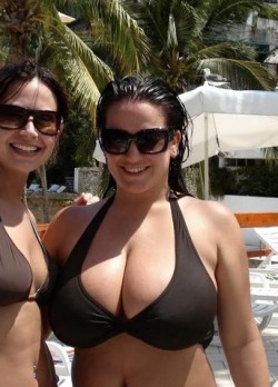 Naturally Busting Tits.