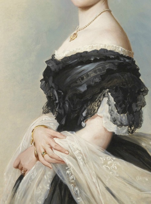 sommartidsvarmod: Princess Louise, Duchess of Argyll, A. Grafle, detail (1864)