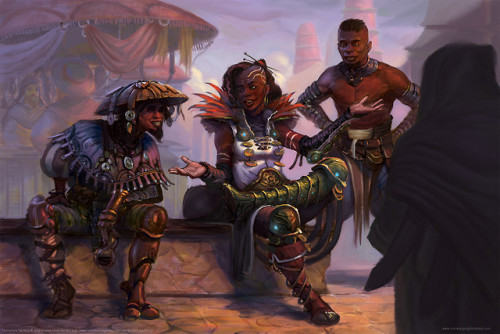 menofcolorinfantasyart:Numenera Destiny Artworks by Michele Giorgi