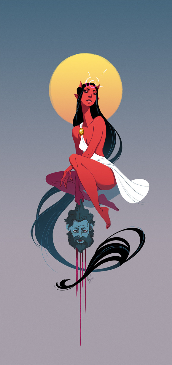 kisskicker:  She is Portia, named for the spider. A demon who eats other demons.