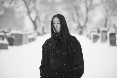 Heavy snowy day in New York.Photo by Shimpei Mito http://www.mitograph.com/