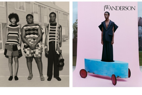 Campaigns. Tyler Mitchell for JW Anderson Spring 2020.