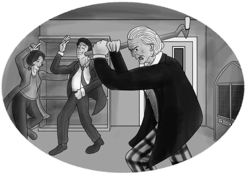 Time Ramvent Day 2: Jolly Good BottomWilliam Hartnell's Take On The 'Empty Child/The Doctor Dances'.