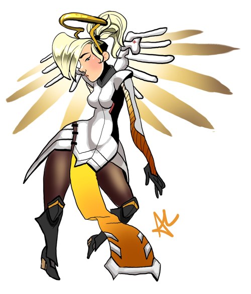 @c3lestiawolf: Maybe a picture of Mercy? O:I love my pear shaped daughter