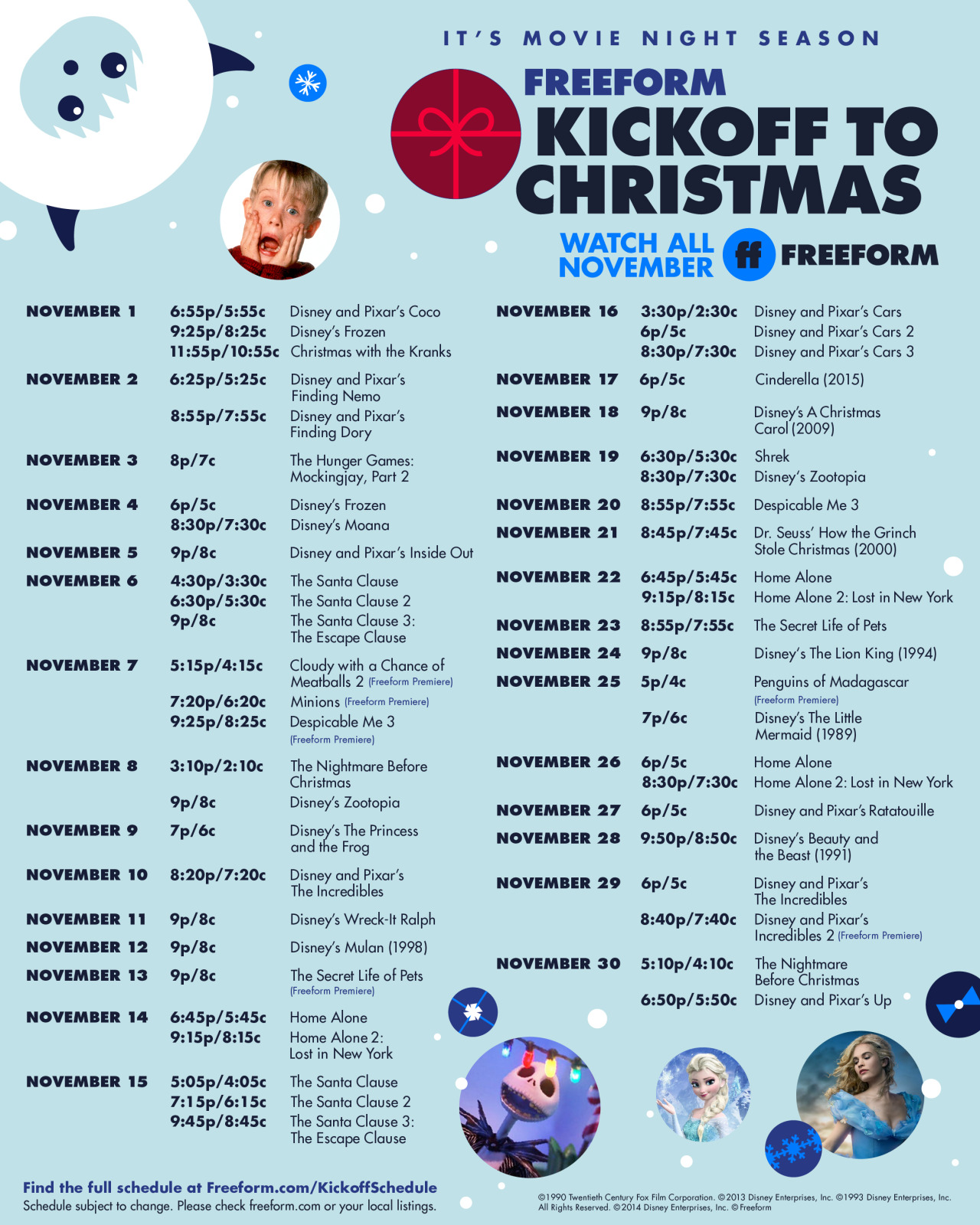 Freeform's 25 Days of Christmas