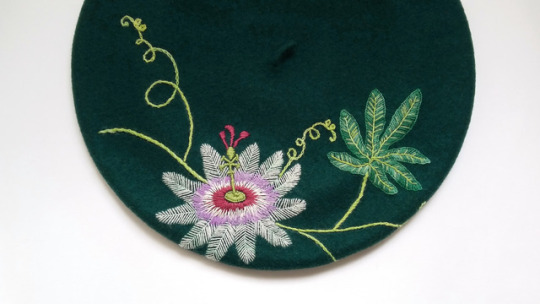 beret boina embroidery bordadoamano bordado contemporaryembroidery |  Explore Tumblr Posts and Blogs | Tumpik