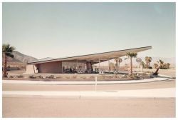 Wundertute:  Tramway Gas Station Designed By Alfred Frey Palm Springs, California