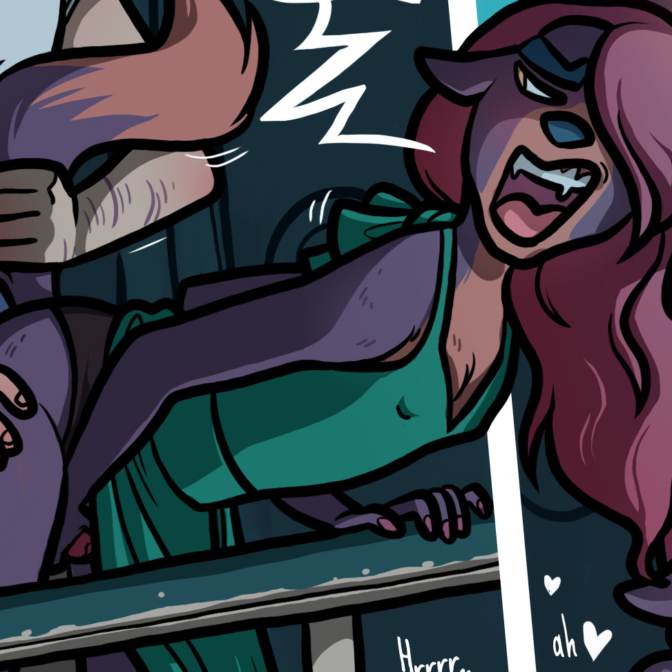 COMIC UPDATE UP ON PATREON!Stella is really showing her WILD side in this story!
