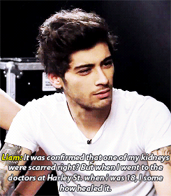  Zayn’s tired of liam’s lies. 