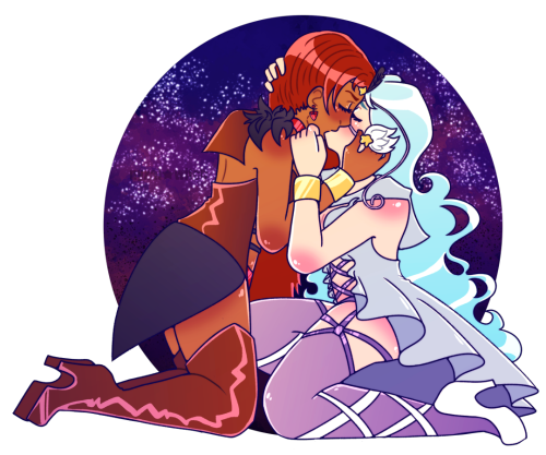 Sailor Lead Crow and Sailor Aluminum Siren are such an underrated Sailor Moon otp and they deserve m