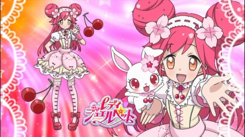 Jewelpet anime lady kiss