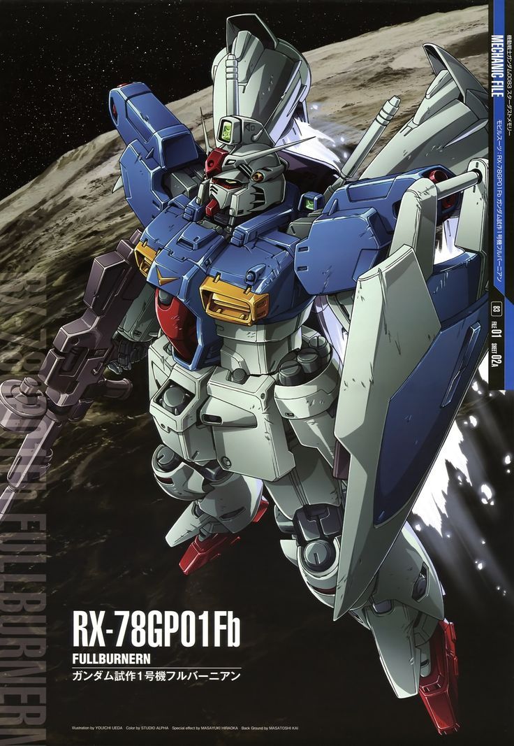 archangel-gundam:  RX-78GP01Fb Fullburnern 