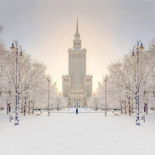 polandgallery: Winter in Warsaw, Poland