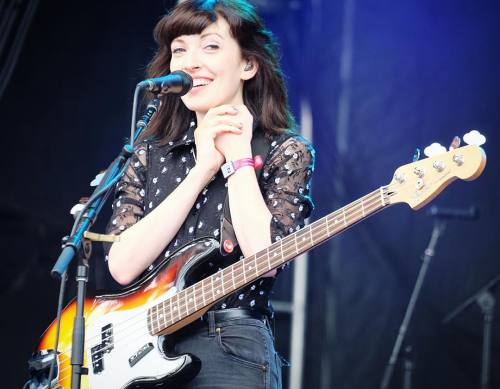 daughterfans:  Elena being her adorable self at Landmark Music Festival. Photo credit: Joseph Nienstedt