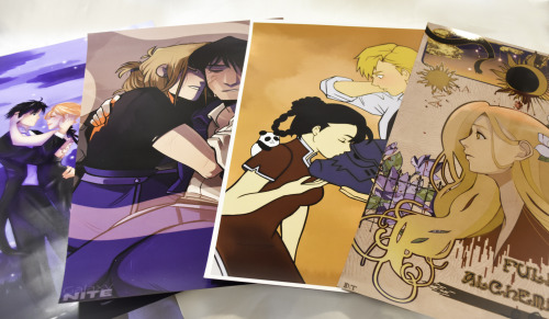 Need to spruce up your walls with some FMA goodness? Check out our selection of beautiful 11x17 prin