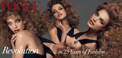 Covers | Vogue Italia July 2013 by Steven Meisel Models: Stella Tennant, Linda Evangelista, Rj King,