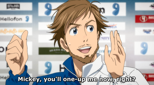 vyctornikiforov: THE ADORABLE NICKNAME (MICKEY, AKA MICHELE) HOW HE TRIES TO GET