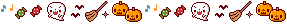 pixel-soup — halloween borders/banners