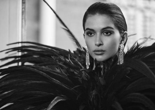 Azza Slimene for Vogue Arabia September 2018Lucian Bor - PhotographerKatie Trotter - Fashion Directo